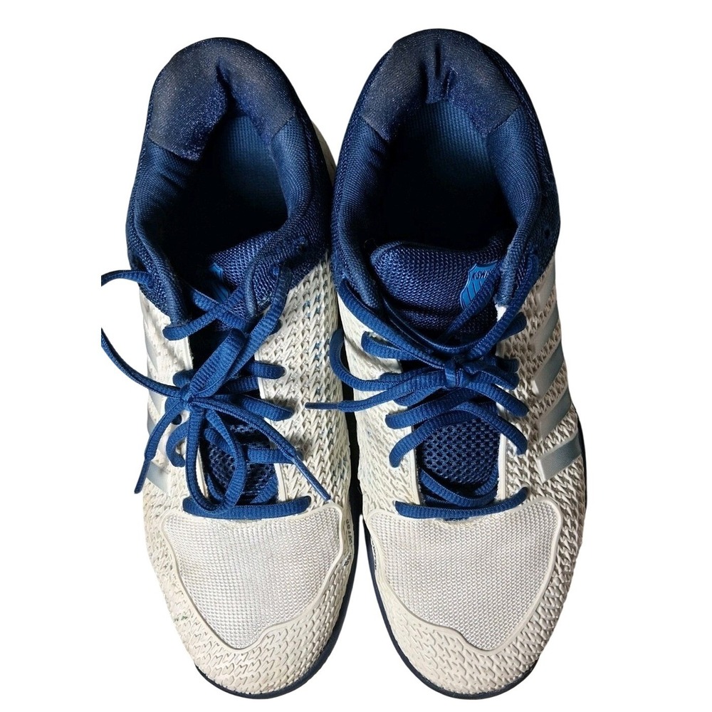 K-Swiss Men's Size 9 Pickleball Express Light Court Shoes White/Blue Sneakers